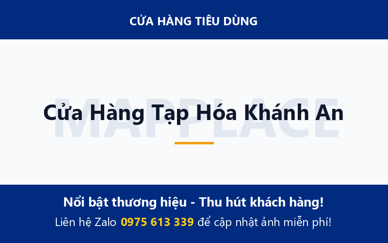 Cửa Hàng Tạp Hóa Khánh An