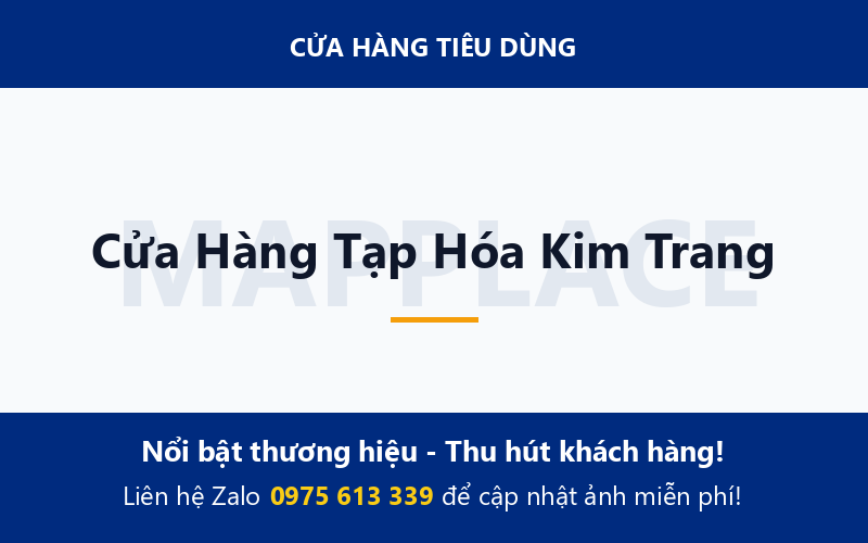 Cửa Hàng Tạp Hóa Kim Trang