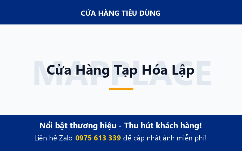 Cửa Hàng Tạp Hóa Lập