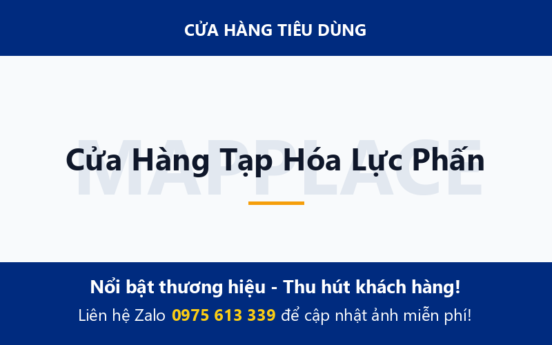 Cửa Hàng Tạp Hóa Lực Phấn