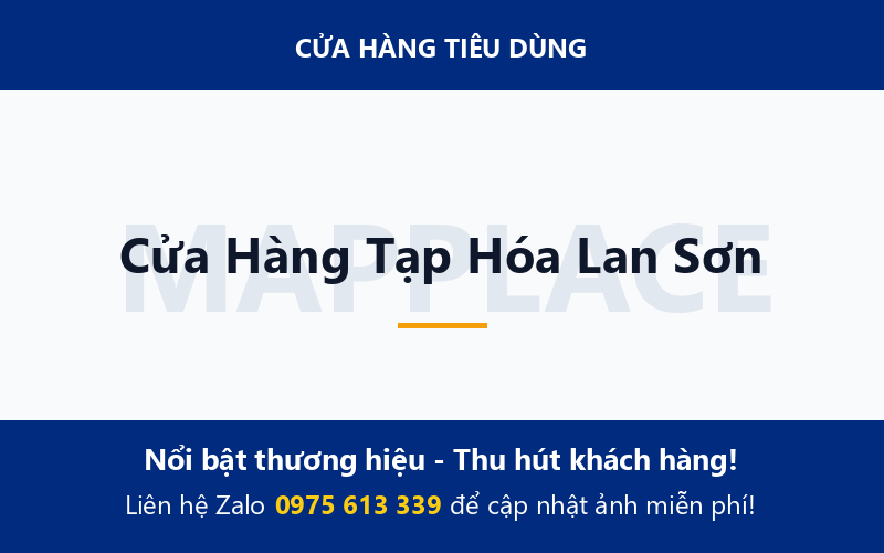 Cửa Hàng Tạp Hóa Lan Sơn