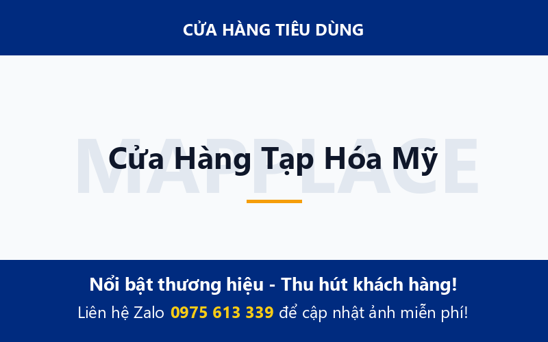 Cửa Hàng Tạp Hóa Mỹ