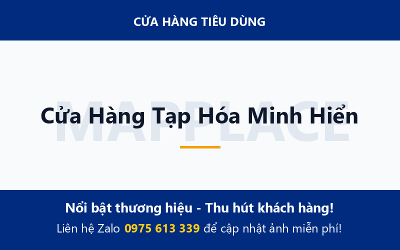 Cửa Hàng Tạp Hóa Minh Hiển
