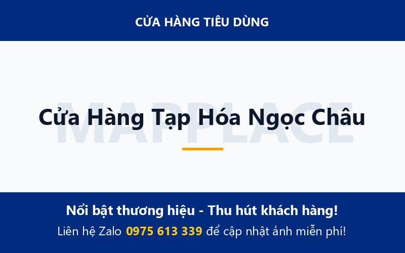 Cửa Hàng Tạp Hóa Ngọc Châu