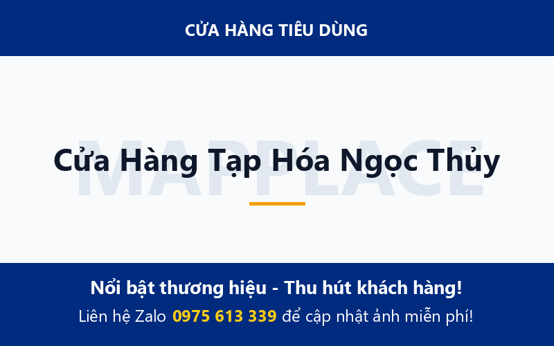 Cửa Hàng Tạp Hóa Ngọc Thủy