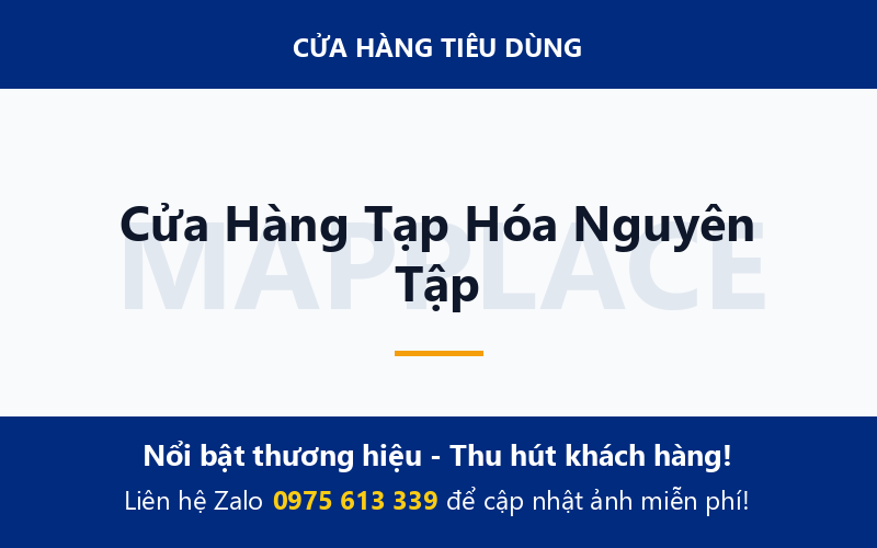 Cửa Hàng Tạp Hóa Nguyên Tập