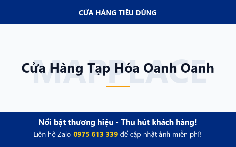 Cửa Hàng Tạp Hóa Oanh Oanh