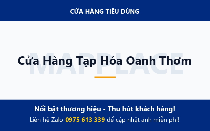 Cửa Hàng Tạp Hóa Oanh Thơm