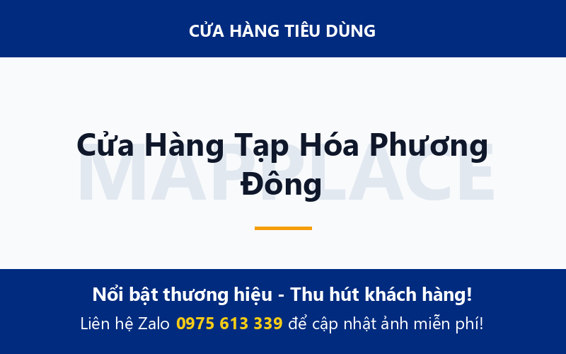 Cửa Hàng Tạp Hóa Phương Đông