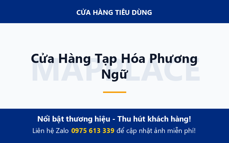 Cửa Hàng Tạp Hóa Phương Ngữ