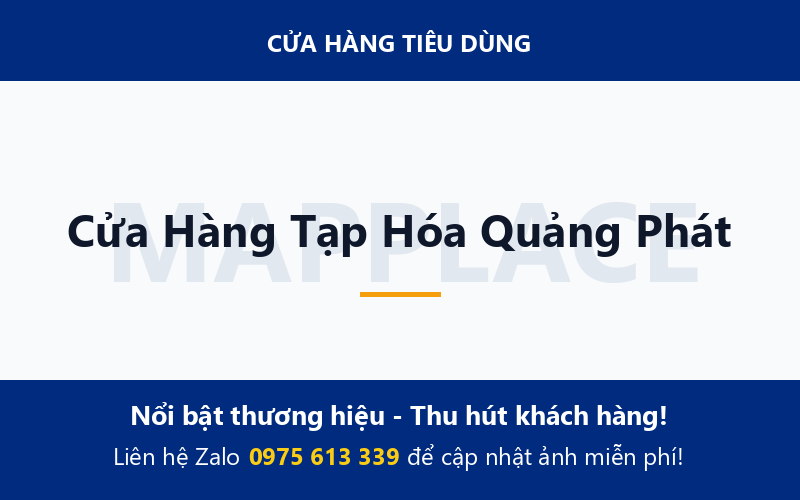 Cửa Hàng Tạp Hóa Quảng Phát