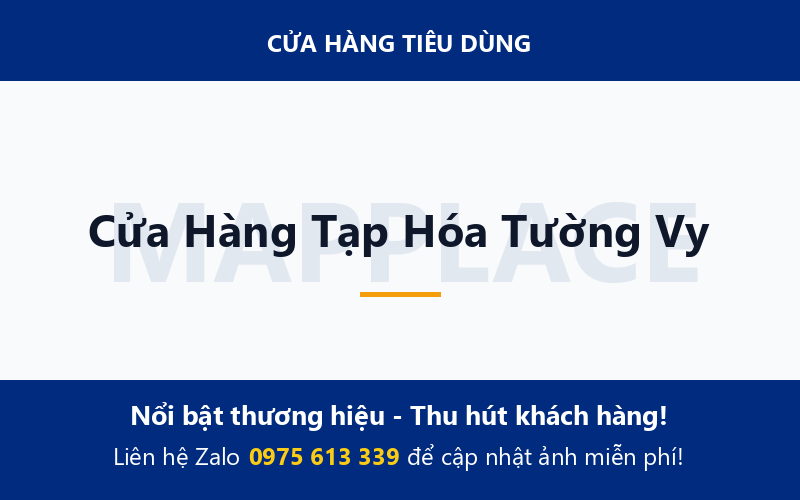 Cửa Hàng Tạp Hóa Tường Vy