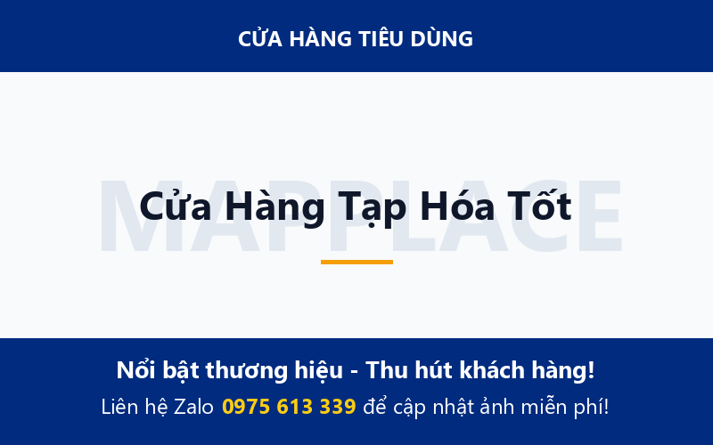 Cửa Hàng Tạp Hóa Tốt