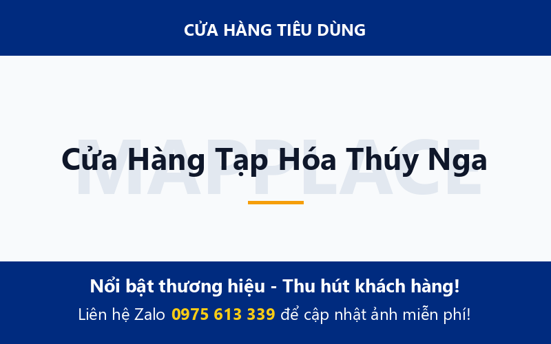 Cửa Hàng Tạp Hóa Thúy Nga
