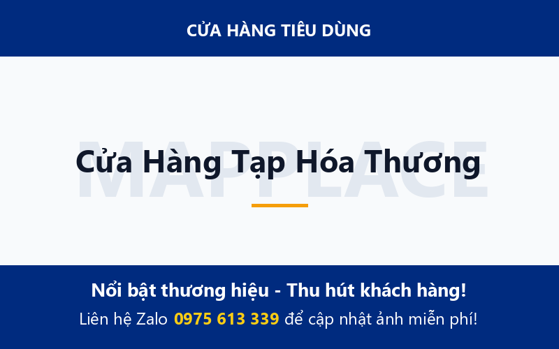 Cửa Hàng Tạp Hóa Thương
