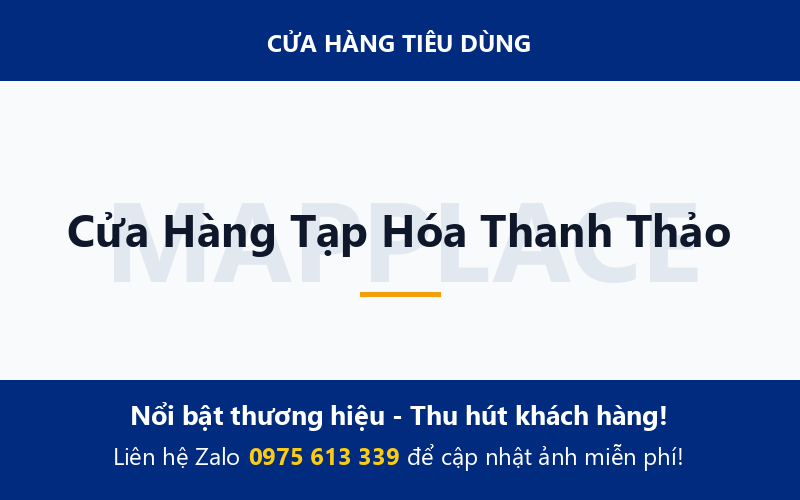 Cửa Hàng Tạp Hóa Thanh Thảo