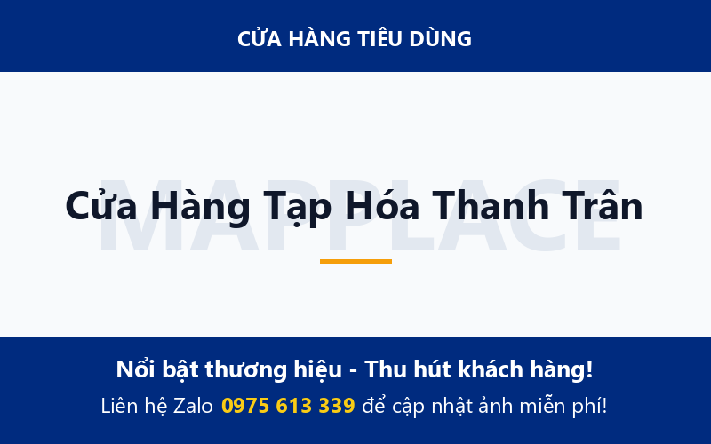 Cửa Hàng Tạp Hóa Thanh Trân