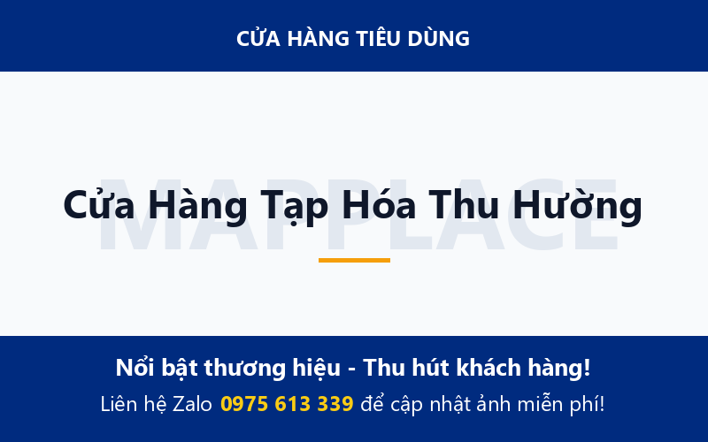 Cửa Hàng Tạp Hóa Thu Hường