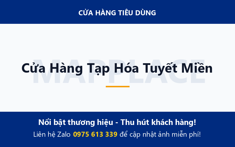 Cửa Hàng Tạp Hóa Tuyết Miền