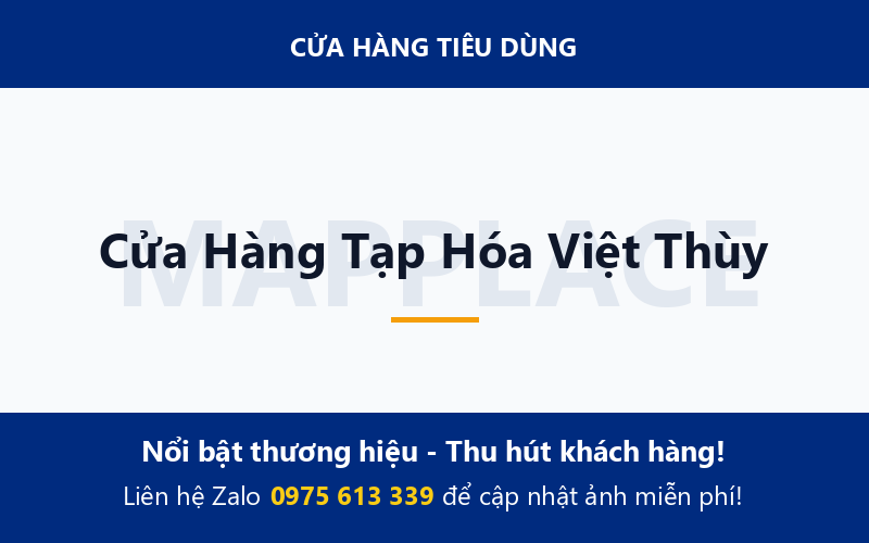 Cửa Hàng Tạp Hóa Việt Thùy