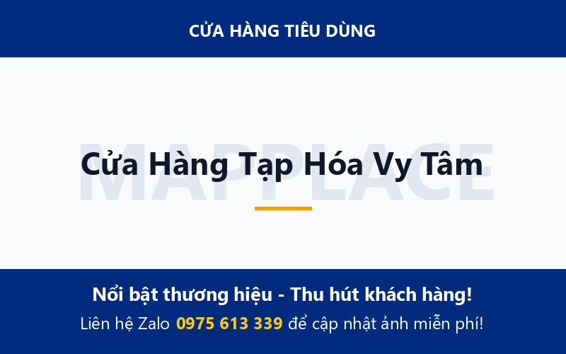 Cửa Hàng Tạp Hóa Vy Tâm