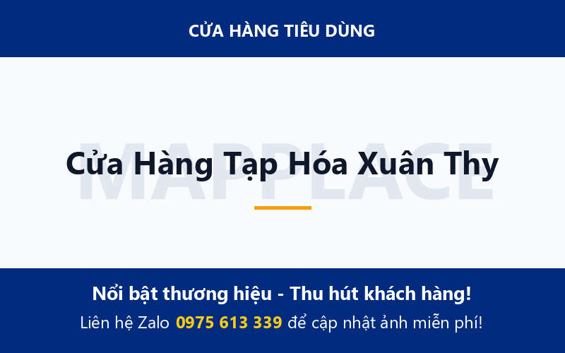 Cửa Hàng Tạp Hóa Xuân Thy
