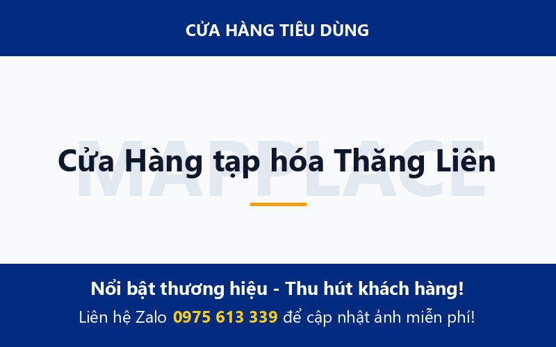 Cửa Hàng tạp hóa Thăng Liên