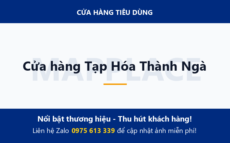 Cửa hàng Tạp Hóa Thành Ngà