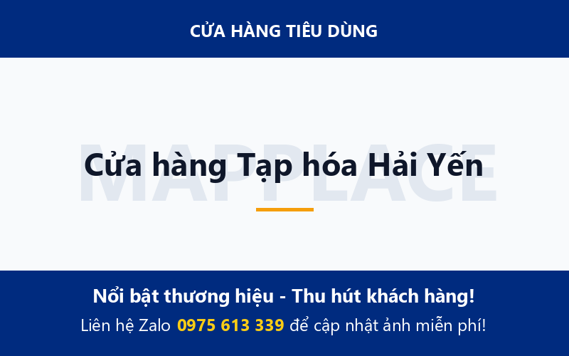 Cửa hàng Tạp hóa Hải Yến