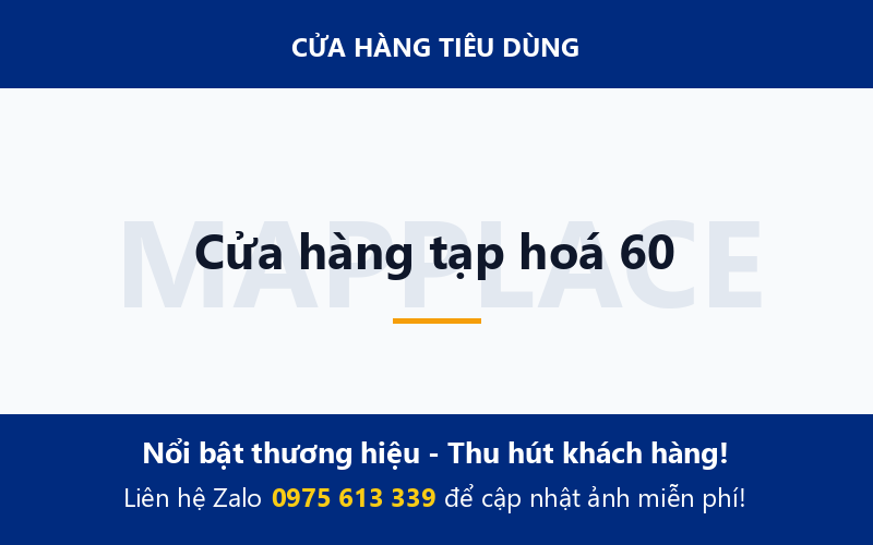 Cửa hàng tạp hoá 60