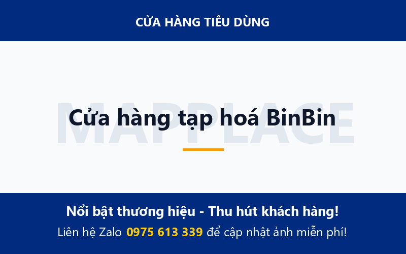 Cửa hàng tạp hoá BinBin