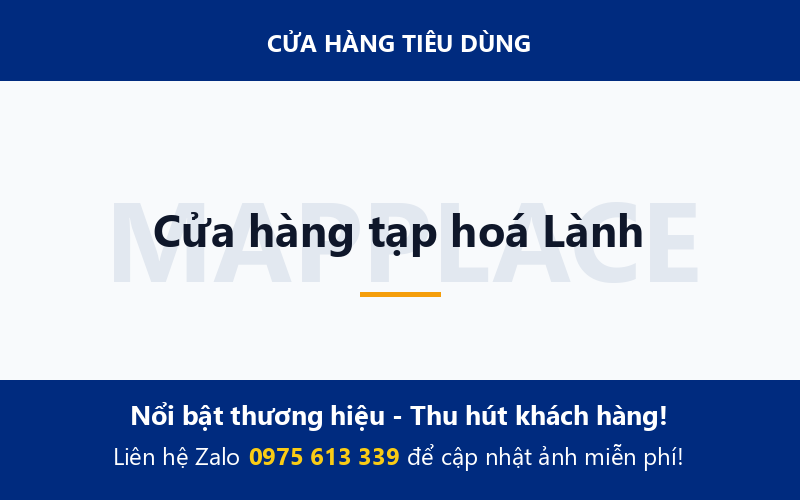 Cửa hàng tạp hoá Lành