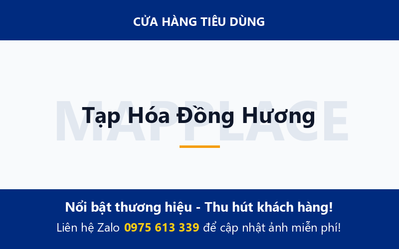 Tạp Hóa Đồng Hương
