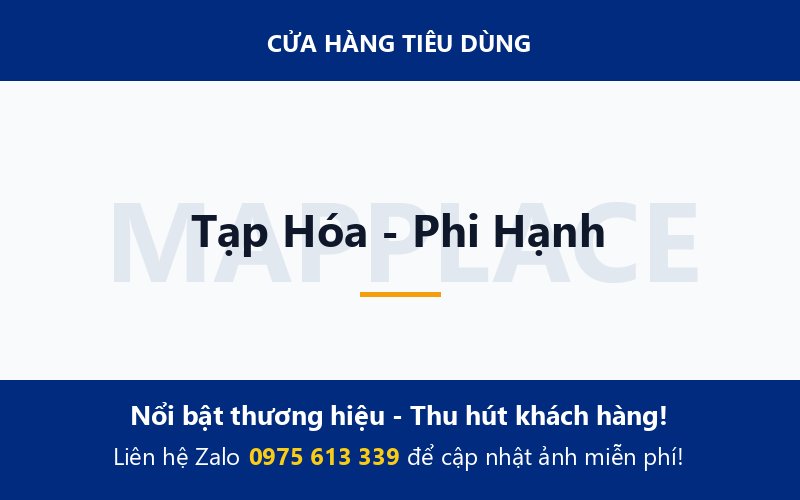 Tạp Hóa - Phi Hạnh