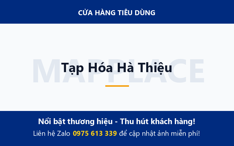 Tạp Hóa Hà Thiệu
