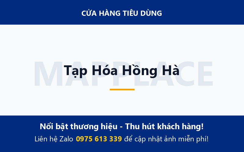 Tạp Hóa Hồng Hà