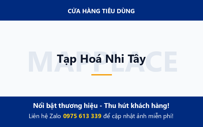 Tạp Hoá Nhi Tây
