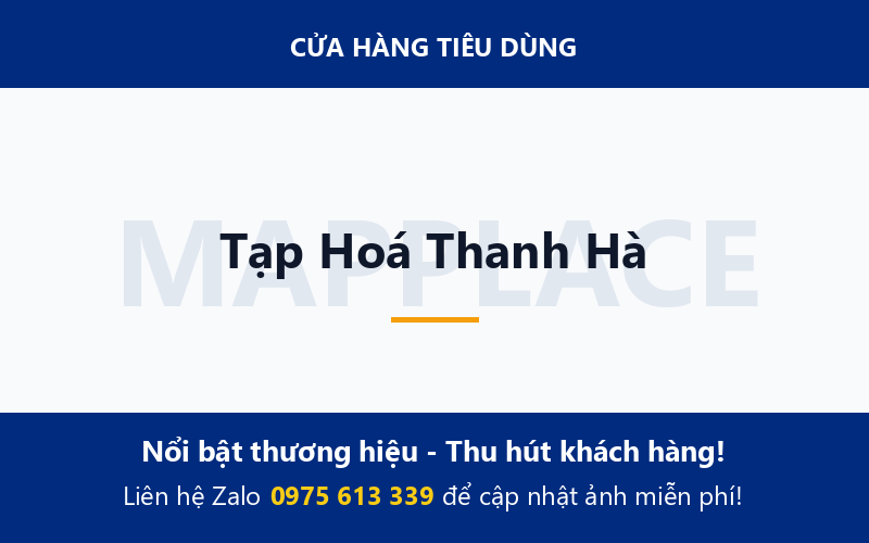 Tạp Hoá Thanh Hà