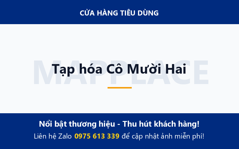 Tạp hóa Cô Mười Hai