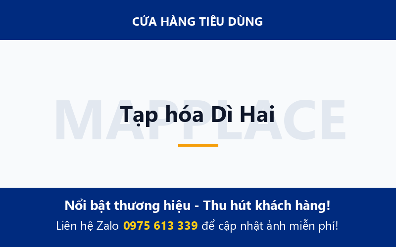 Tạp hóa Dì Hai