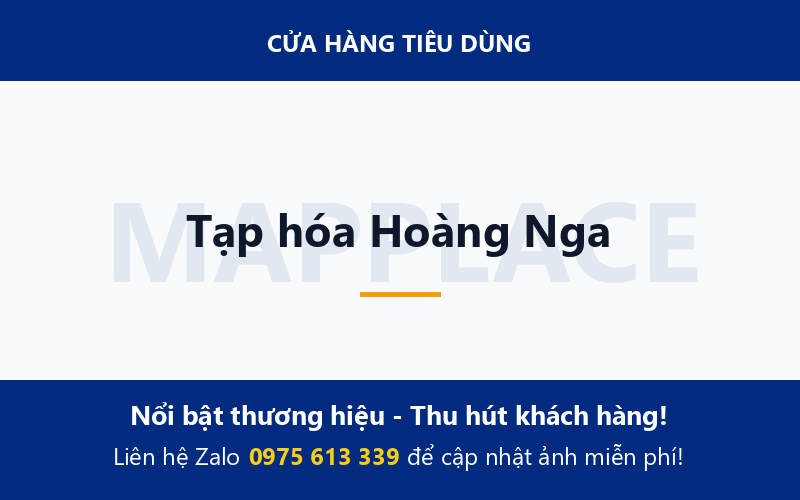 Tạp hóa Hoàng Nga