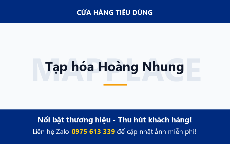 Tạp hóa Hoàng Nhung