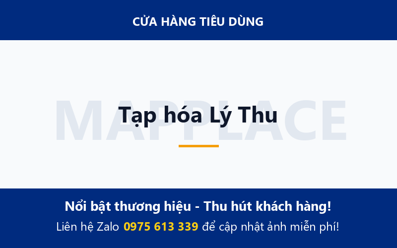 Tạp hóa Lý Thu
