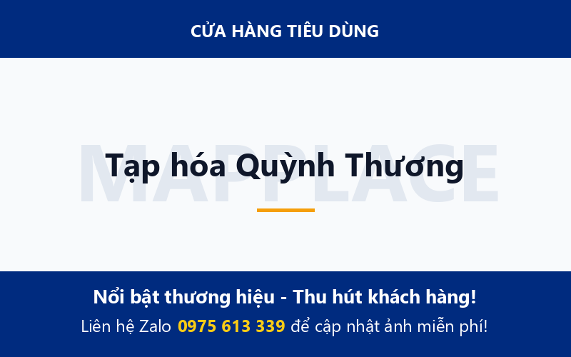 Tạp hóa Quỳnh Thương