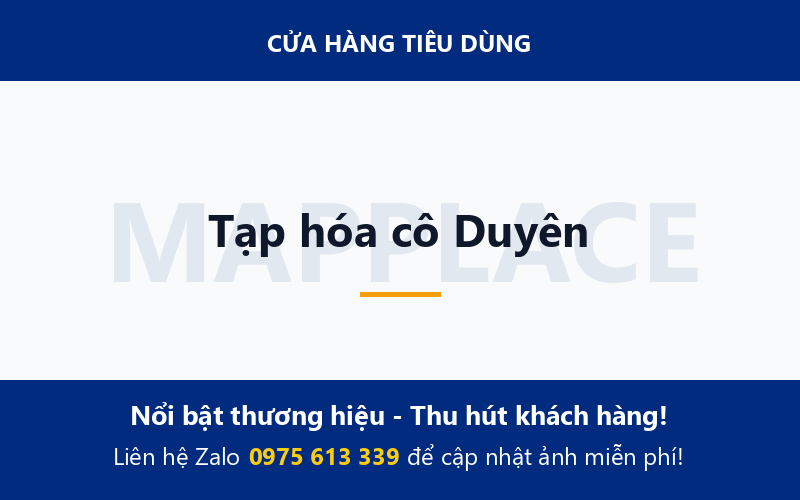 Tạp hóa cô Duyên