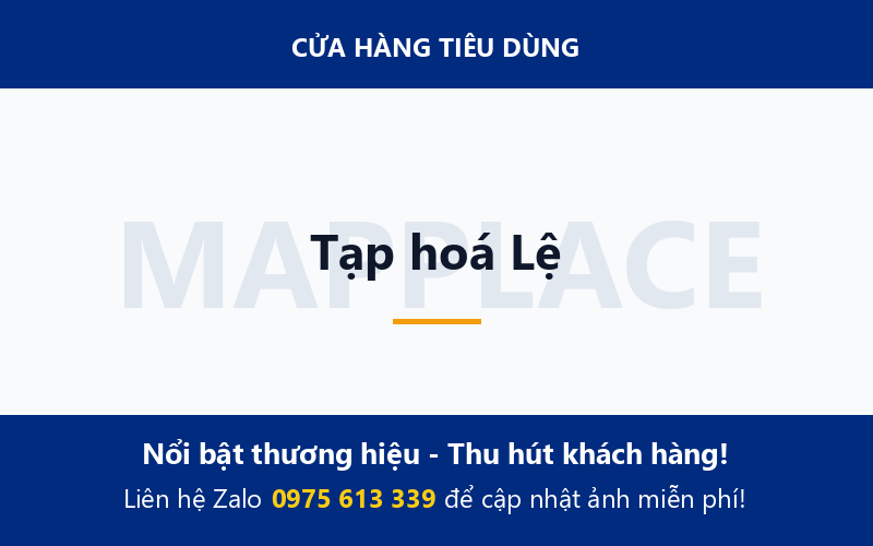 Tạp hoá Lệ