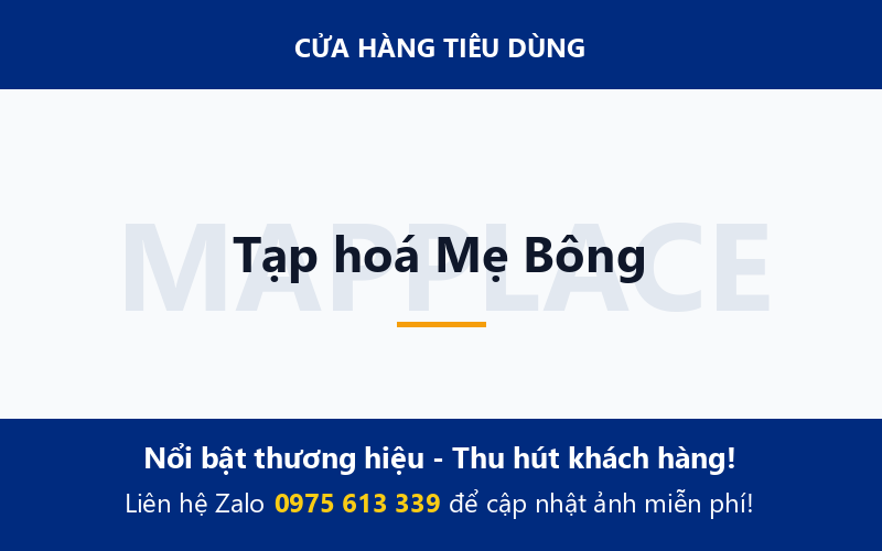 Tạp hoá Mẹ Bông