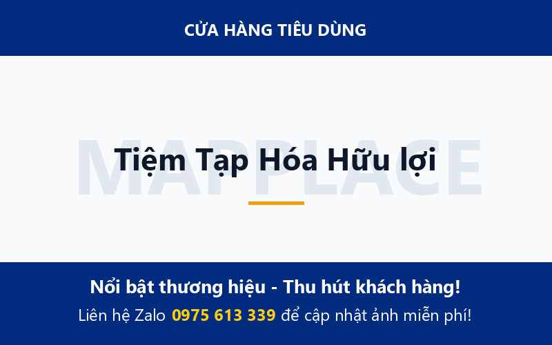 Tiệm Tạp Hóa Hữu lợi