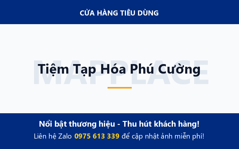 Tiệm Tạp Hóa Phú Cường