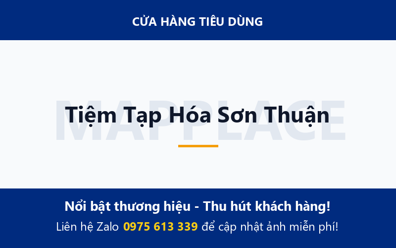 Tiệm Tạp Hóa Sơn Thuận